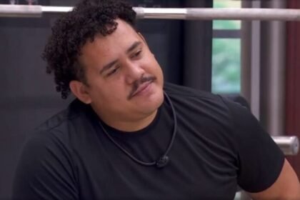 No BBB24, Pitel fala da esposa de Lucas Henrique e ele dispara: ''Vamos mudar de assunto?''