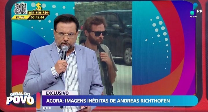 Geraldo Luís bateu recorde na RedeTV! com entrevista com Andreas Richthofen, irmão de Suzane