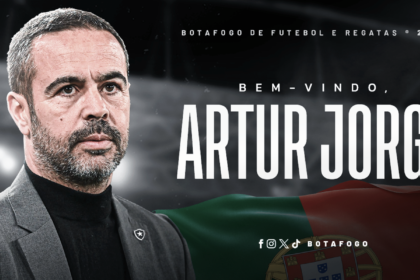 Botafogo anuncia oficialmente a contratação do técnico Arthur Jorge